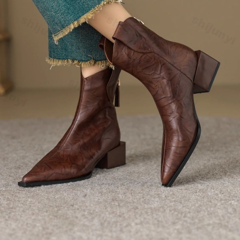 Western Cowgirl Boot - النساء الغربية راعية البقر الأحذية 2025