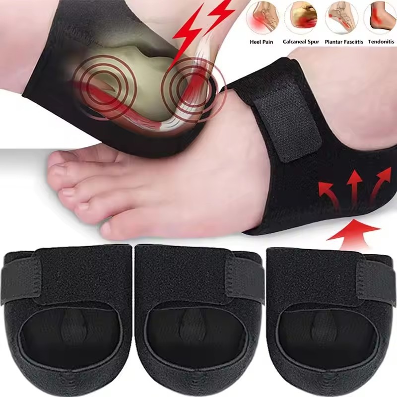 Women'S Shoes For Plantar Fasciitis - دعامات كعب من السيليكون على شكل