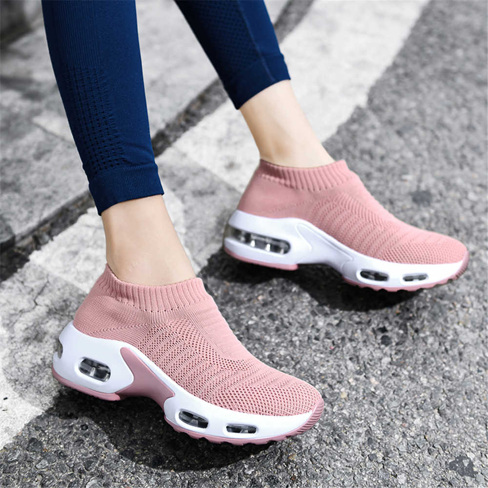 Women Shoes Sneakers - أحذية كعب نسائية كبيرة الحجم رقم