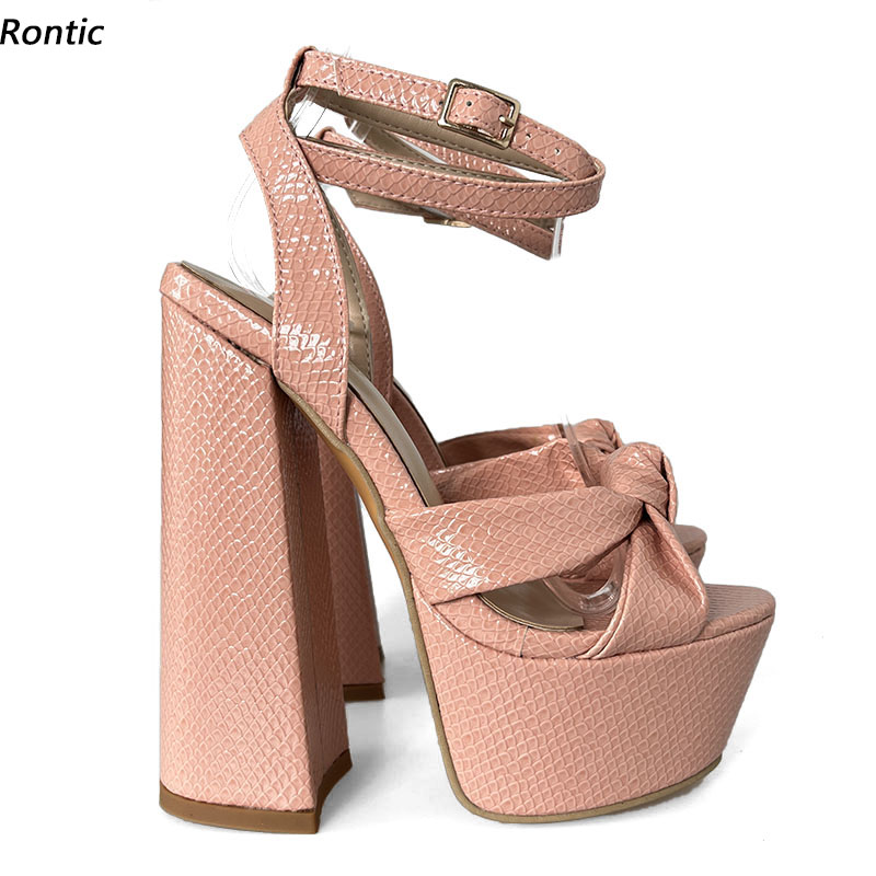 Women Shoes Model - Rontic الساخن اليدوية النساء صنادل أرضية