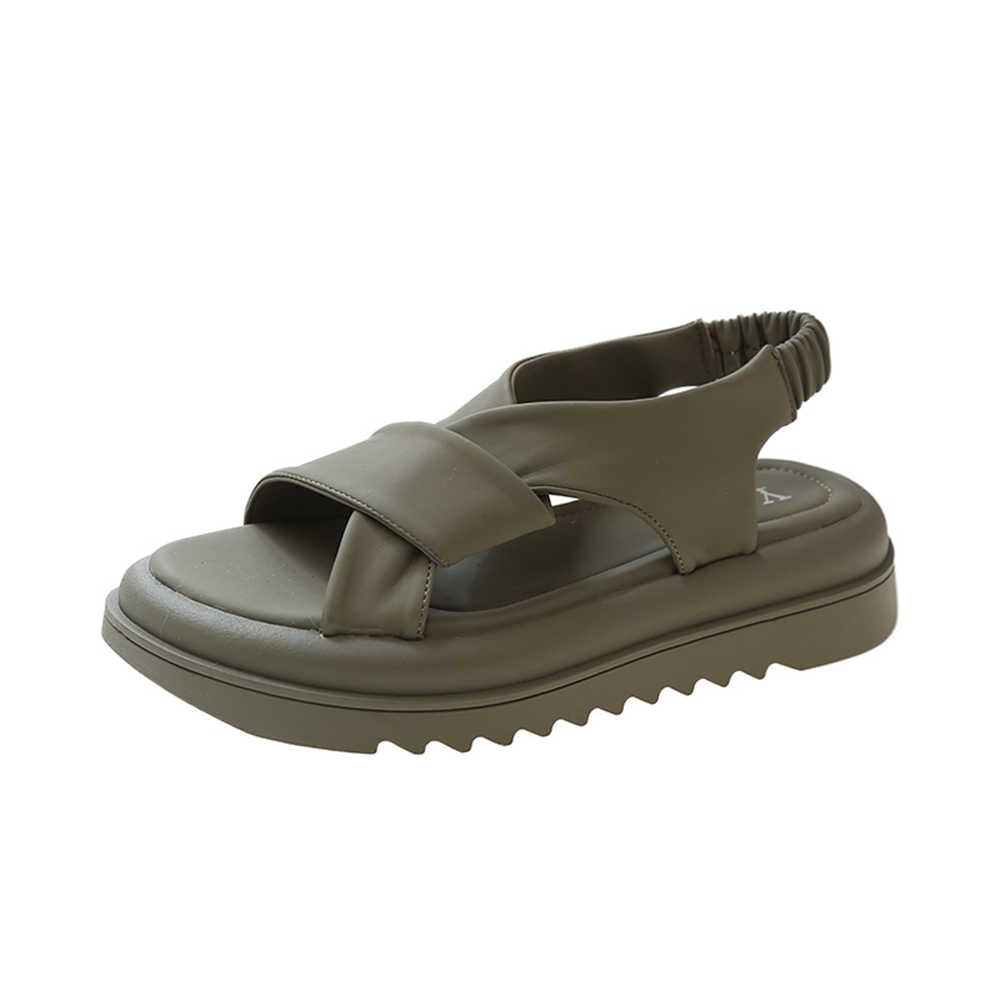 Women Shoes Sneakers - شباشب مساج سوداء مفتوحة للنساء، أحذية