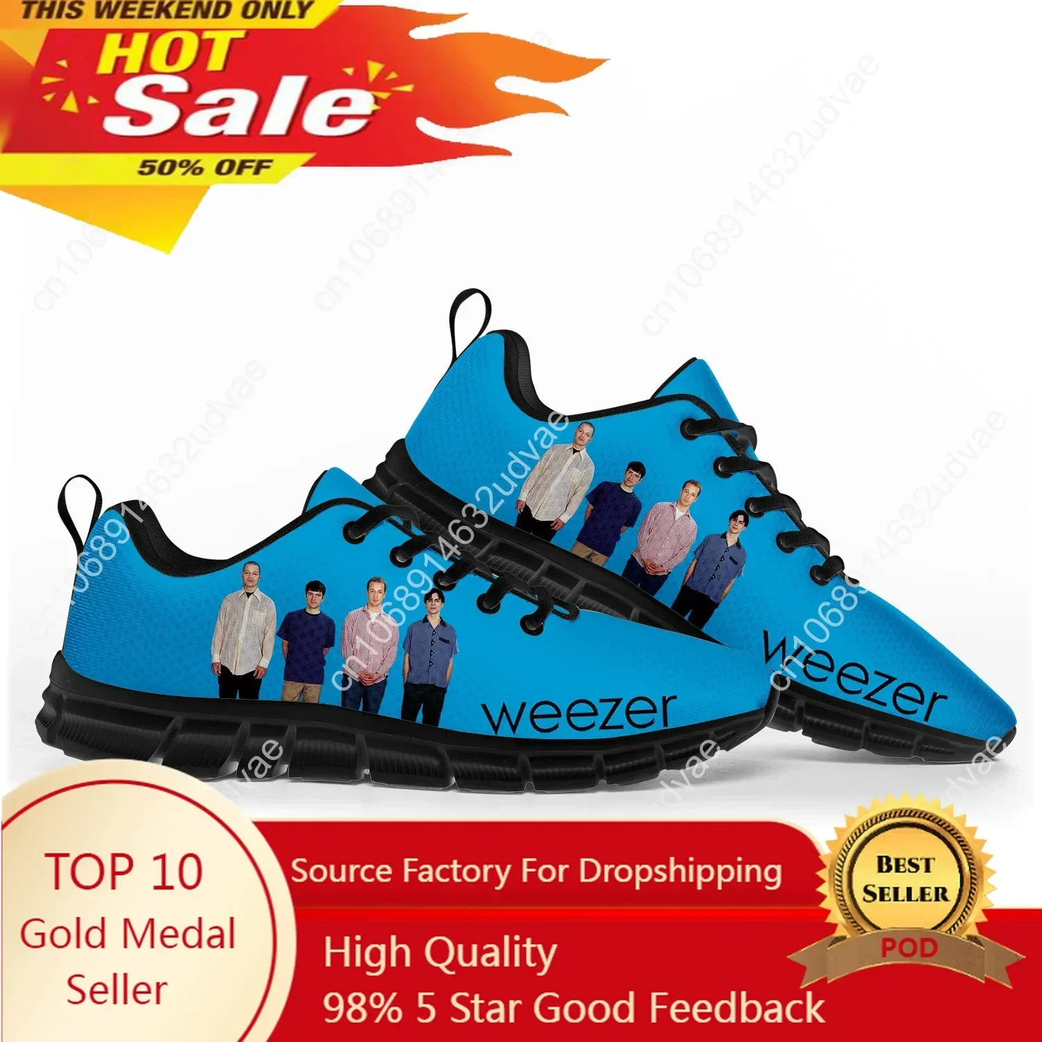 Women Shoes Sneakers - أحذية رياضية من Weezer للرجال والنساء،