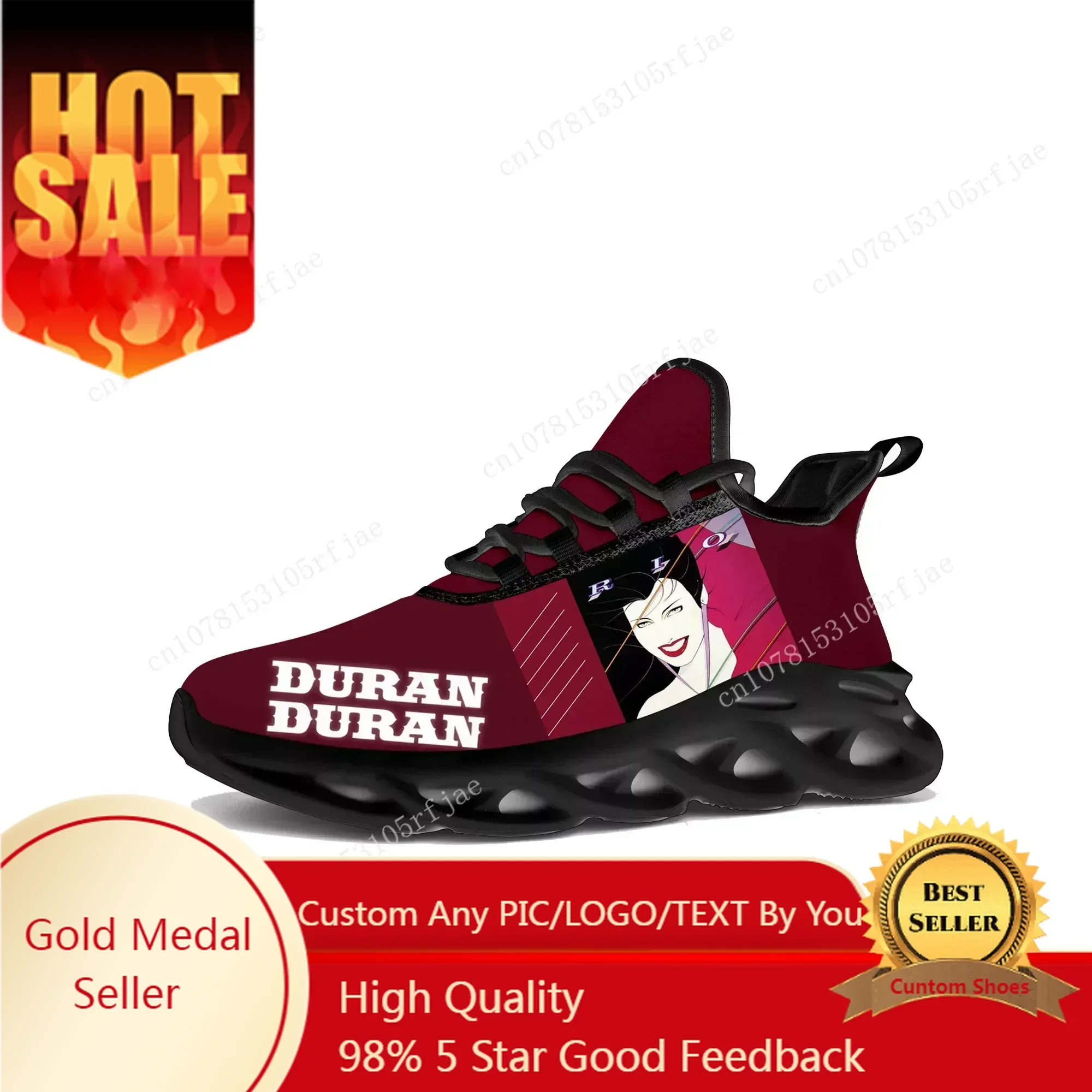 Women Shoes Sneakers - أحذية رياضية مسطحة من Duran Duran