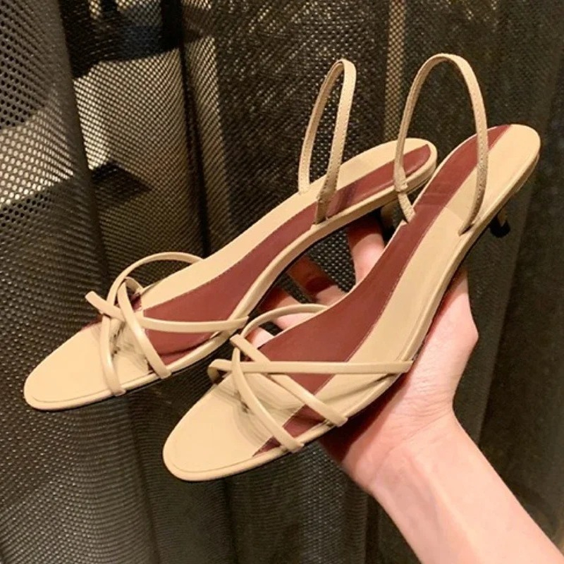 حذاء نسائي بكعب متقاطع من الجل - مراجعة Women'S Shoes Kitten Heels وسعره