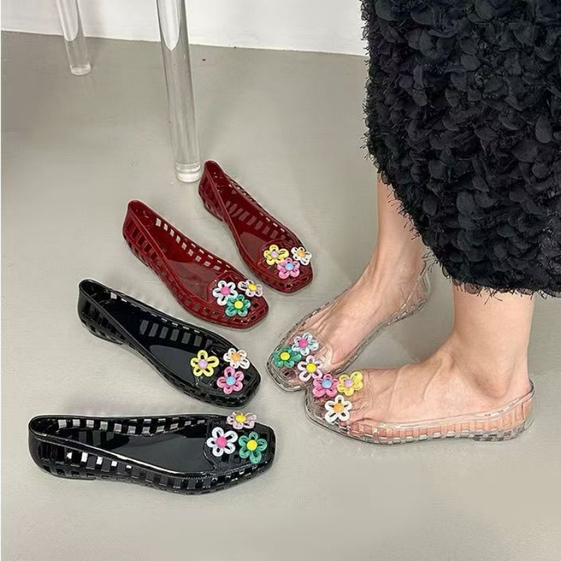 أحذية جيلي مفرغة بتصميم كاواي  - مراجعة Women Shoes Model وسعره