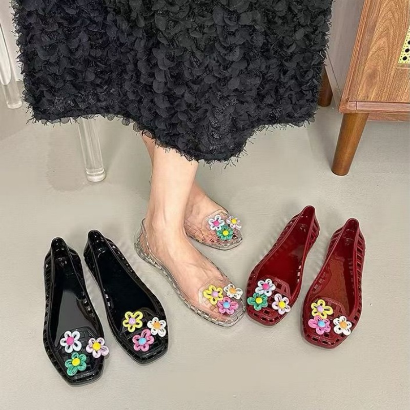 أحذية جيلي مفرغة بتصميم كاواي  - مراجعة Women Shoes Model وسعره