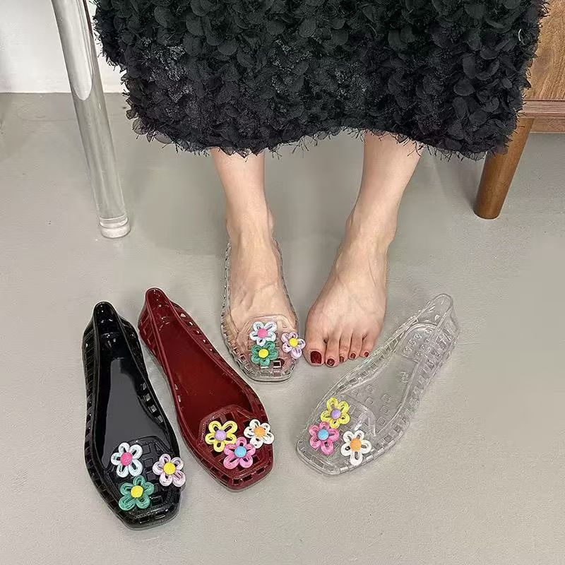 أحذية جيلي مفرغة بتصميم كاواي  - مراجعة Women Shoes Model وسعره