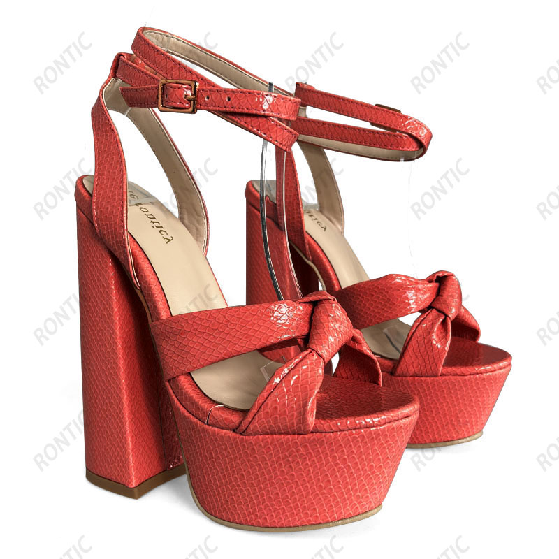 Rontic الساخن اليدوية النساء ص - مراجعة Women Shoes Model وسعره