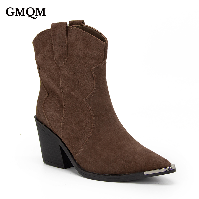 GMQM 2025 المرأة الراحة الكاحل - مراجعة Western Cowgirl Boot وسعره