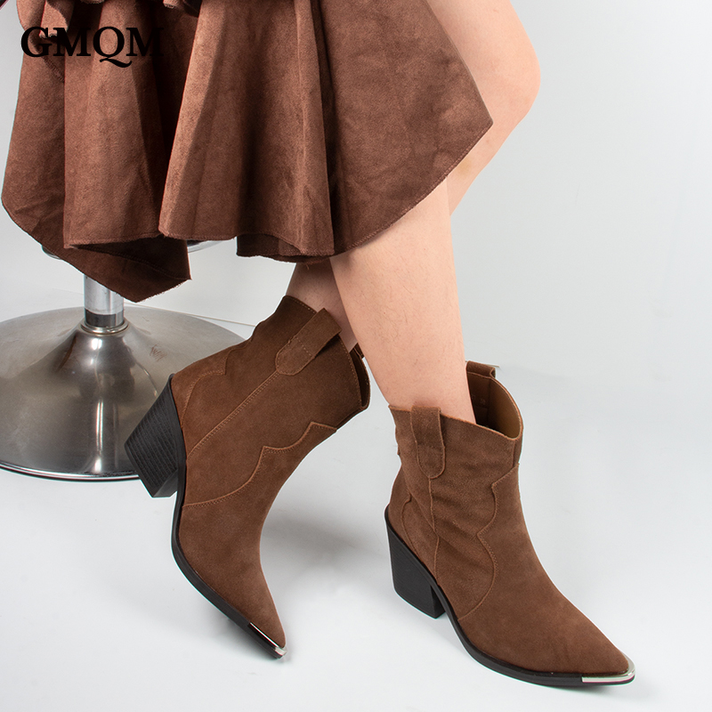 GMQM 2025 المرأة الراحة الكاحل - مراجعة Western Cowgirl Boot وسعره