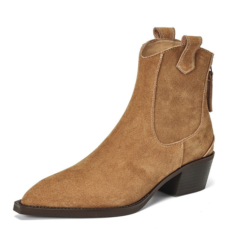أحذية AIYUQI النسائية للكاحل م - مراجعة Western Cowgirl Boot وسعره