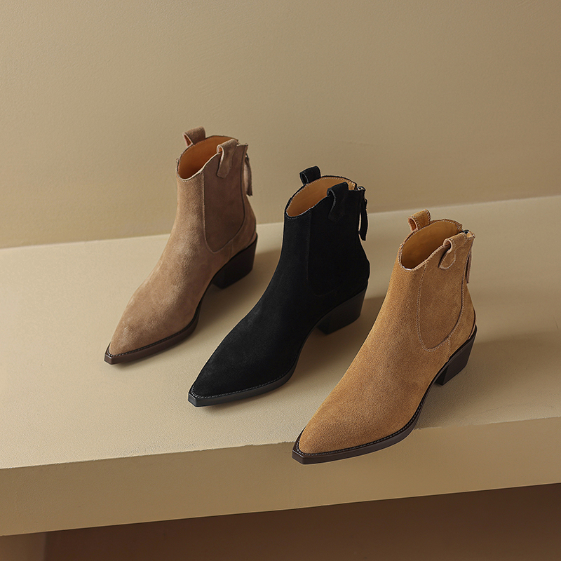 أحذية AIYUQI النسائية للكاحل م - مراجعة Western Cowgirl Boot وسعره