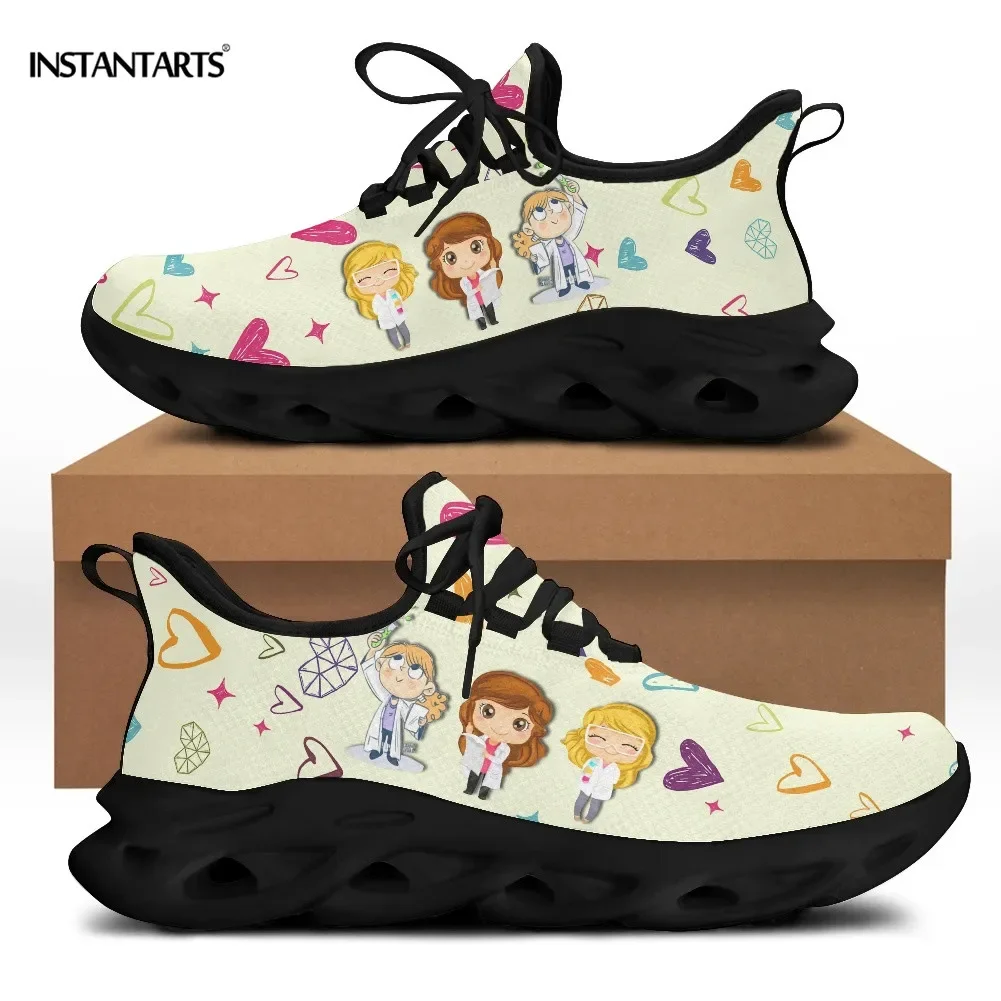 أحذية ممرضة طبيب كرتونية لطيفة - مراجعة Women Shoes Sneakers وسعره