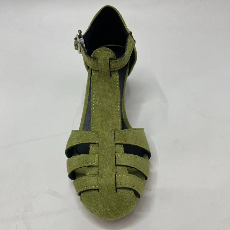 صنادل نسائية خضراء من الجلد ال - مراجعة Women'S Shoes Kitten Heels وسعره
