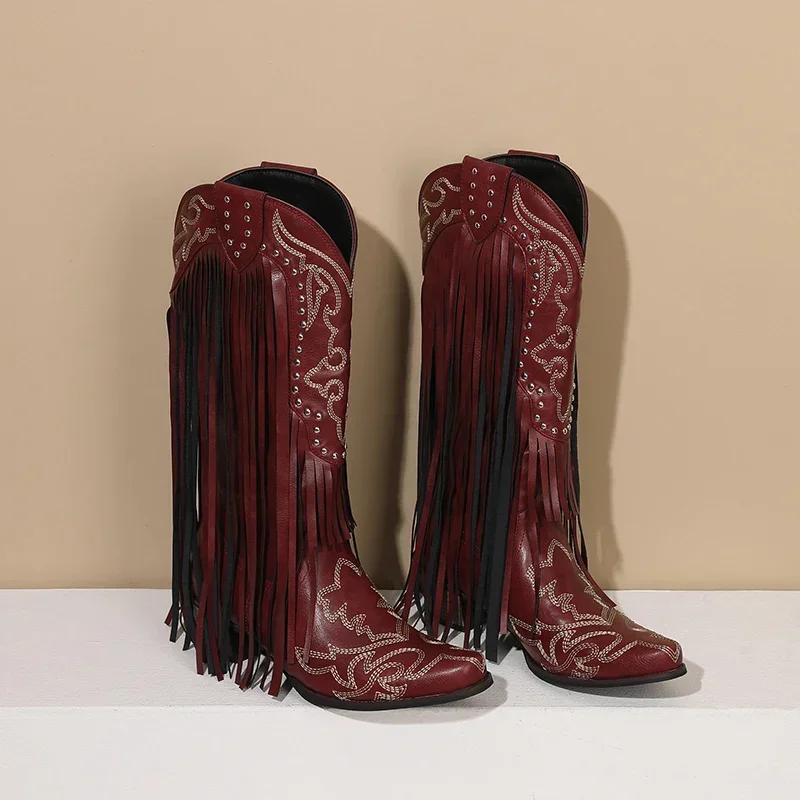 هامش برشام النساء الغربية منتص - مراجعة Western Cowgirl Boot وسعره