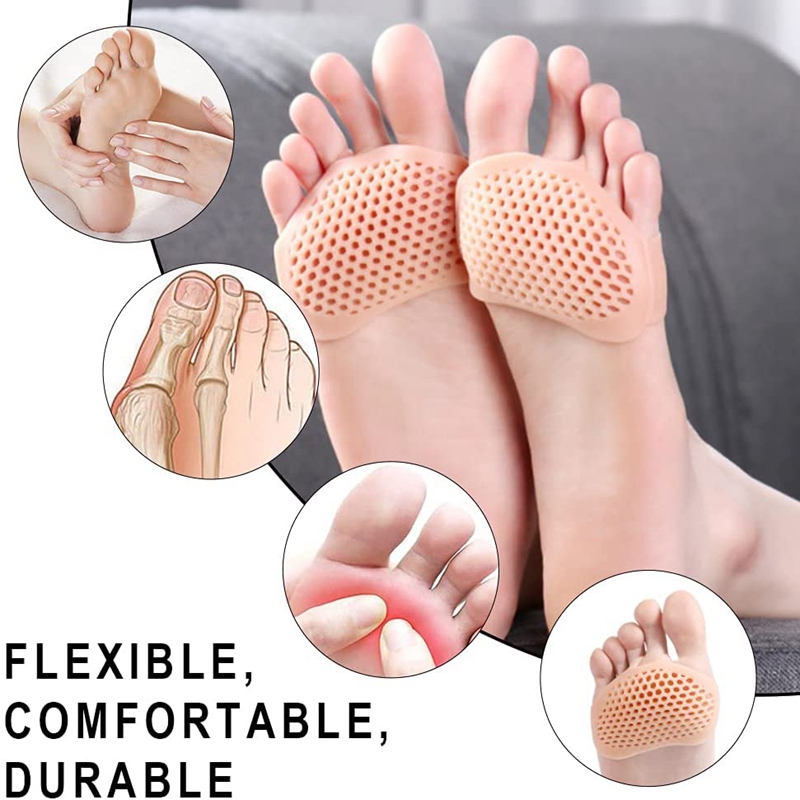 سيليكون منصات مشط القدم الأمام - مراجعة Women'S Shoes For Plantar Fasciitis وسعره
