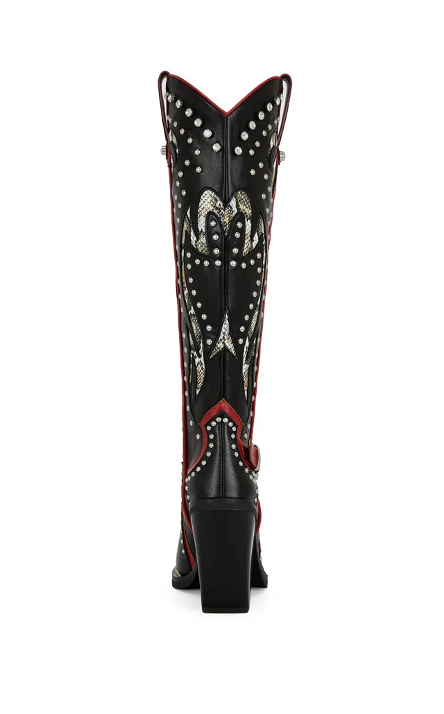 2025 حجم كبير 44 المرأة المطرز - مراجعة Western Cowgirl Boot وسعره