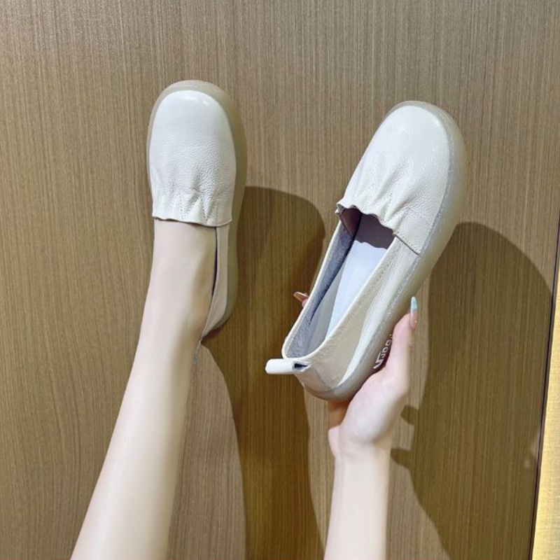 الربيع والخريف ​ أحذية لوفر بي - مراجعة Loafer Flat Women وسعره
