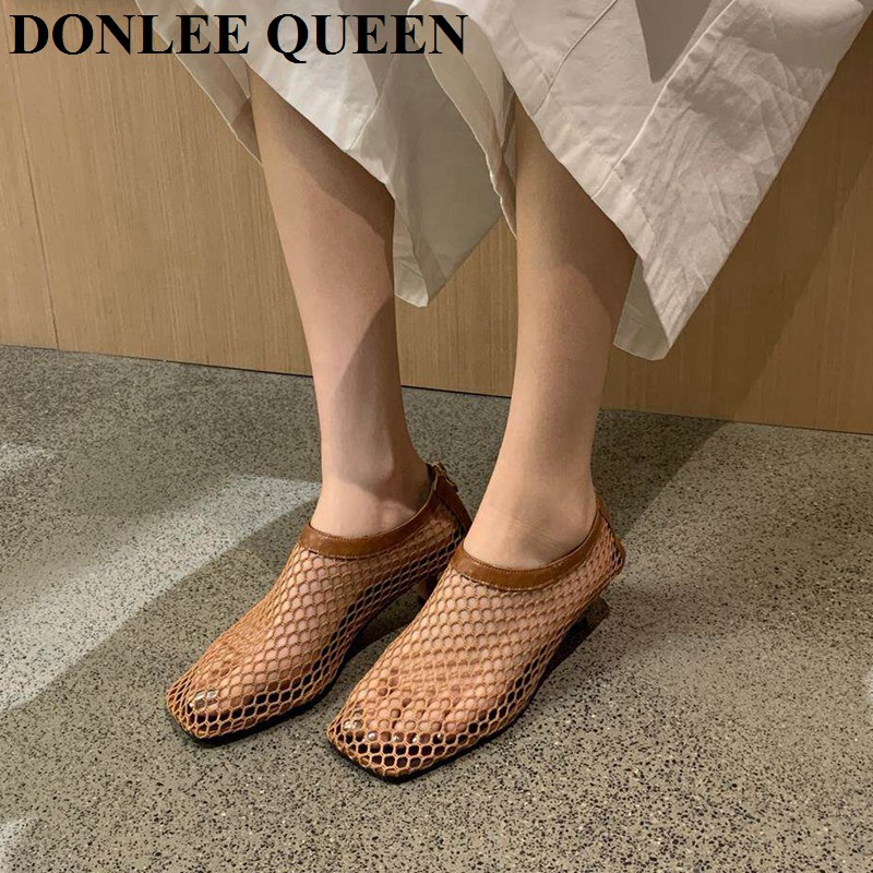 صنادل ميول نسائية كلاسيكية بتص - مراجعة Women'S Shoes Kitten Heels وسعره
