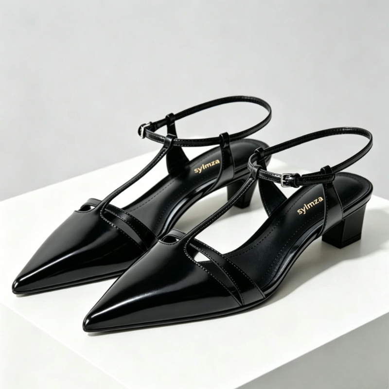 براءات الاختراع والجلود هريرة  - مراجعة Women'S Shoes Kitten Heels وسعره
