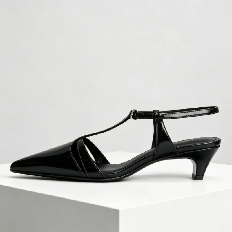 براءات الاختراع والجلود هريرة  - مراجعة Women'S Shoes Kitten Heels وسعره