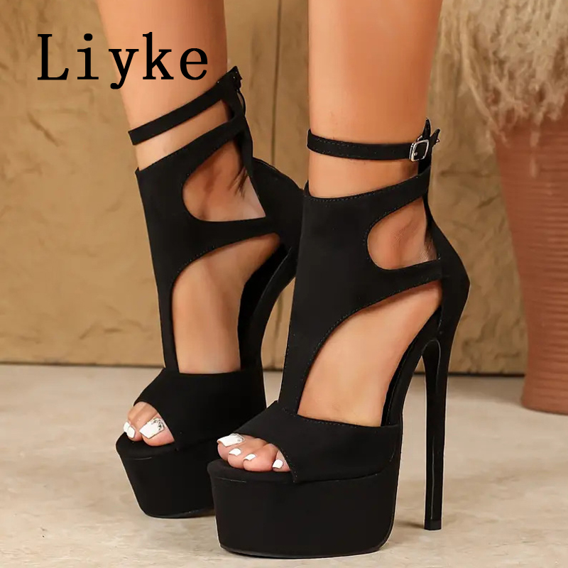 Liyke عرض نموذج مثير المتطرفة  - مراجعة Women Shoes Model وسعره