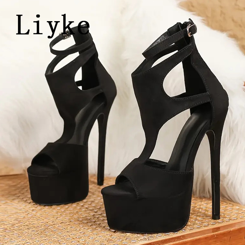 Liyke عرض نموذج مثير المتطرفة  - مراجعة Women Shoes Model وسعره