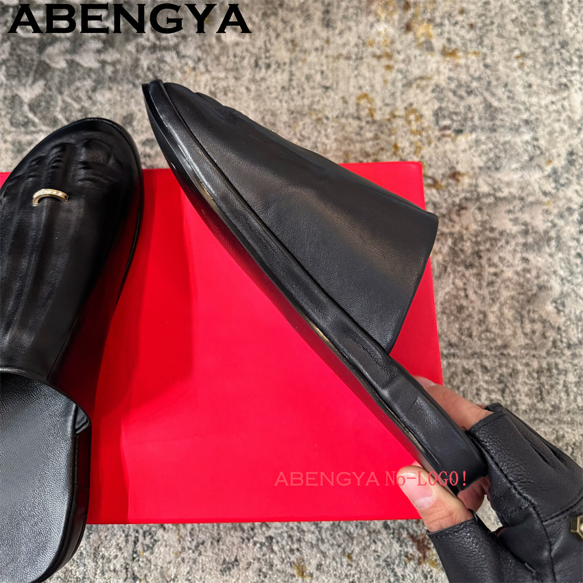 أحذية نسائية مسطحة من الجلد ال - مراجعة Loafer Flat Women وسعره