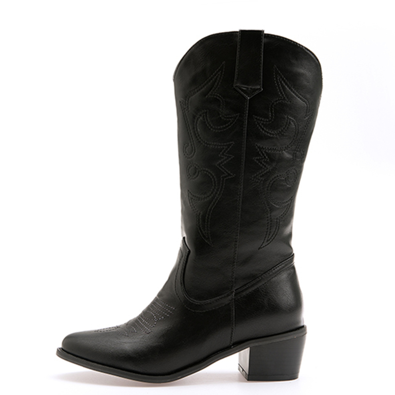 الكلاسيكية منتصف العجل أحذية ا - مراجعة Western Cowgirl Boot وسعره