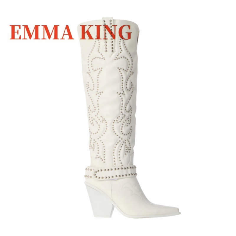 أحذية نسائية طويلة حتى الركبة  - مراجعة Western Cowgirl Boot وسعره