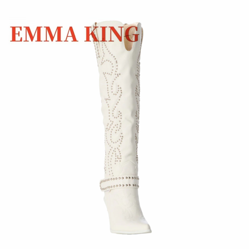أحذية نسائية طويلة حتى الركبة  - مراجعة Western Cowgirl Boot وسعره