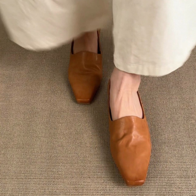 أحذية نسائية مسطحة بتصميم ريتر - مراجعة Loafer Flat Women وسعره